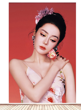 女明星海报定制迪丽热巴美女写真周边海报房间卧室床头墙贴画3