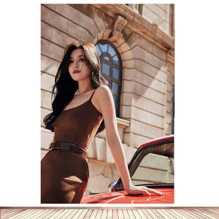 女明星海报制作文咏珊美女写真周边海报寝室房间贴墙画自粘6
