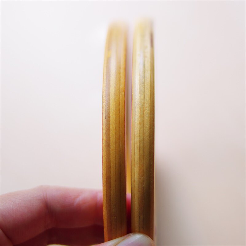 신제품 12CM 외경 천연 플랫 로그 휴대용 DIY 가방 액세서리 핸들 패브릭 짠 가죽 12 위안|쌍
