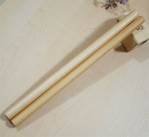 30/50cm长1.5cm径榉木圆木棒diy包配件木棍挂毯幼儿教具用3元/条
