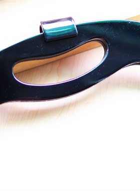 经典款黑色亚克力提手式口金diy手工包配件布艺编织皮革40元一个