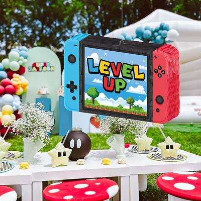 掌上游戏机皮纳塔装饰