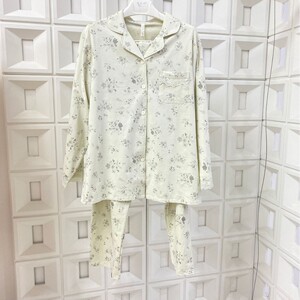 佐美妮纯棉睡衣春秋女2026新款小碎花长袖长裤可外穿家居服82358