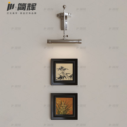 中古风复古壁灯酒店公司门头门牌灯走廊高级感挂画壁画灯镜前灯饰