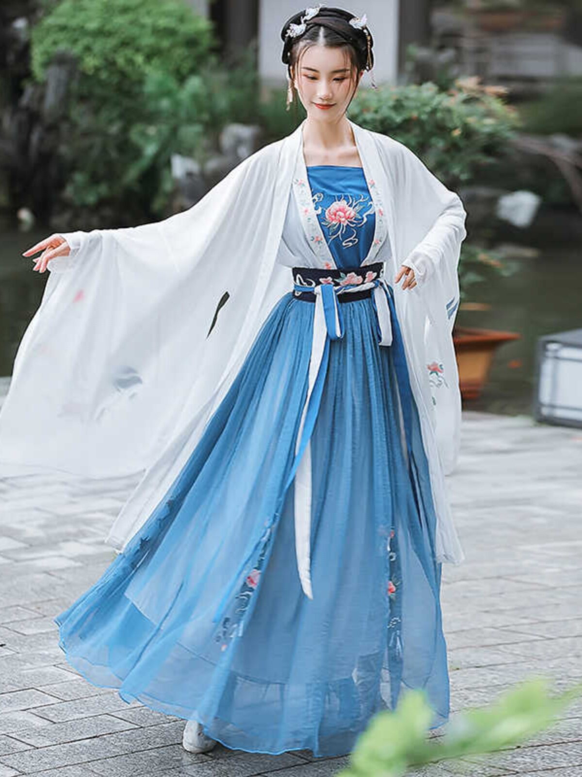 刺绣fashion古装剧汉服风