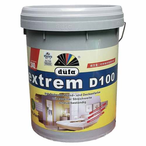 都芳漆二代环保D100内墙漆涂冠净美全能金装五合一优家