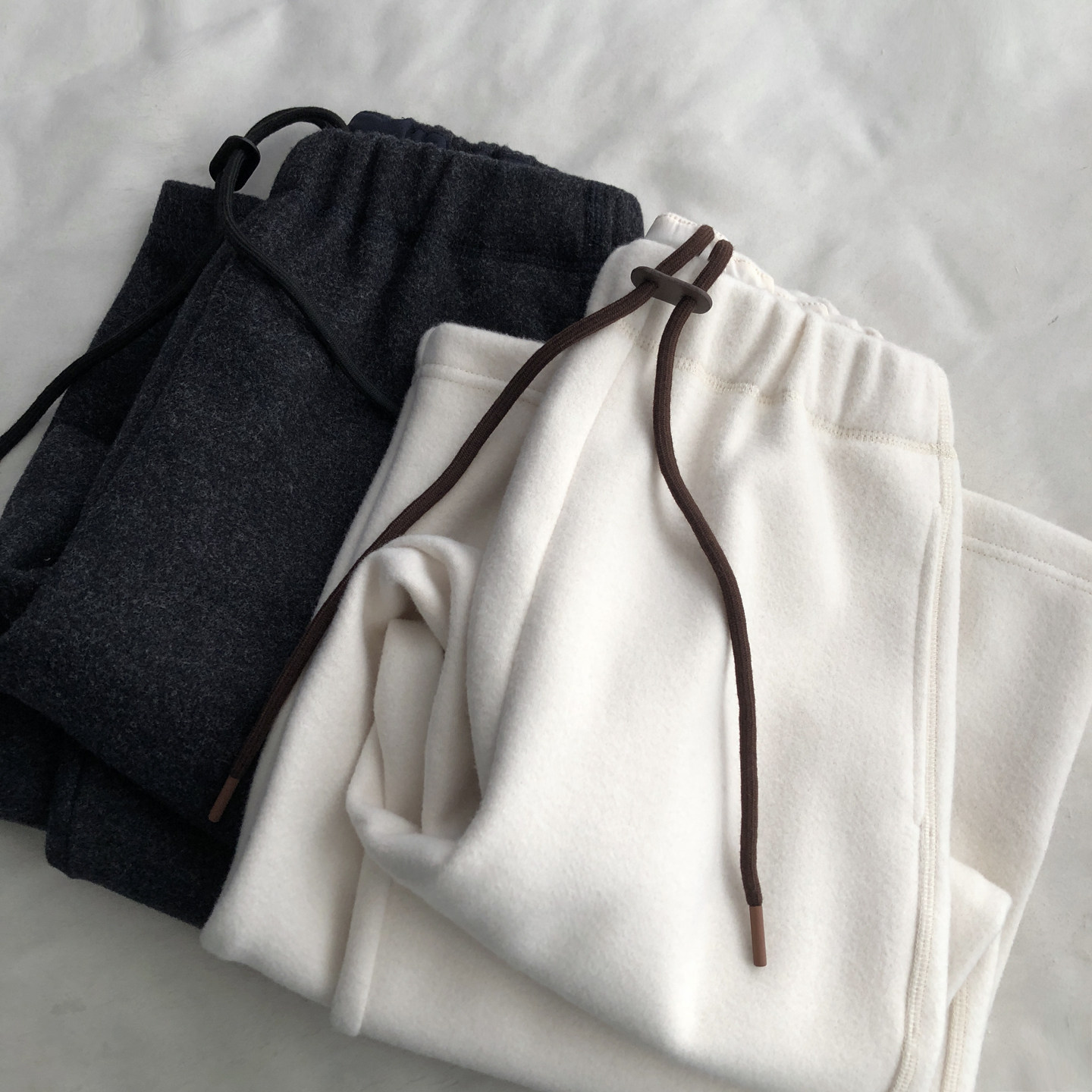 复古绵羊毛呢子奶奶裤女气质通勤显瘦小个子九分加厚直筒裤秋冬,女装/女士精品,休闲裤,淘宝优惠券,粉丝福利购,淘宝优惠卷