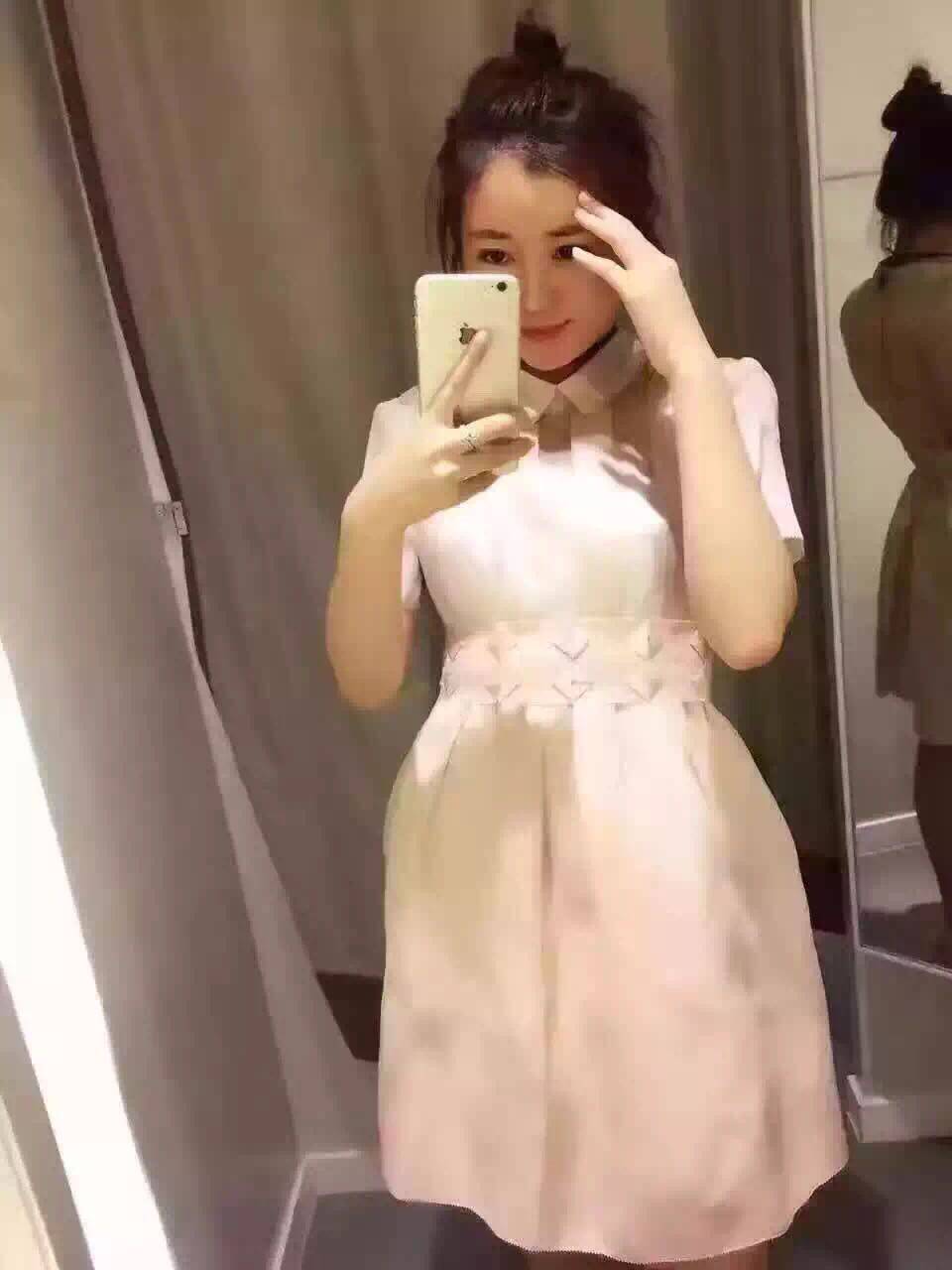 特价清仓名媛大牌同款真丝桑蚕丝连衣裙