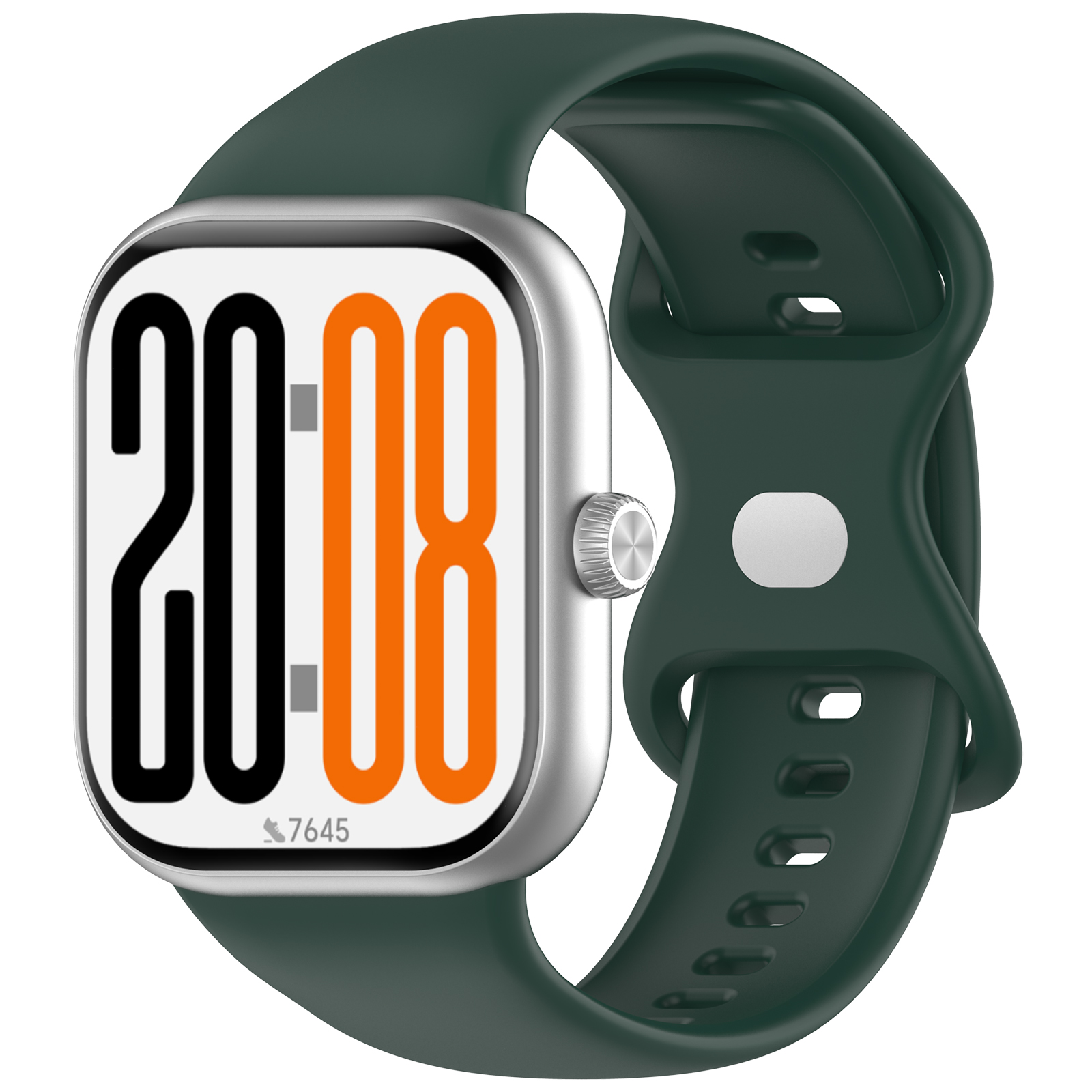 新款适用荣耀x5手表带honor watch x5硅胶表带反扣款一体蝴蝶扣5x