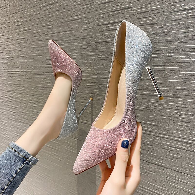 小码高跟鞋女细跟2025年新款单鞋