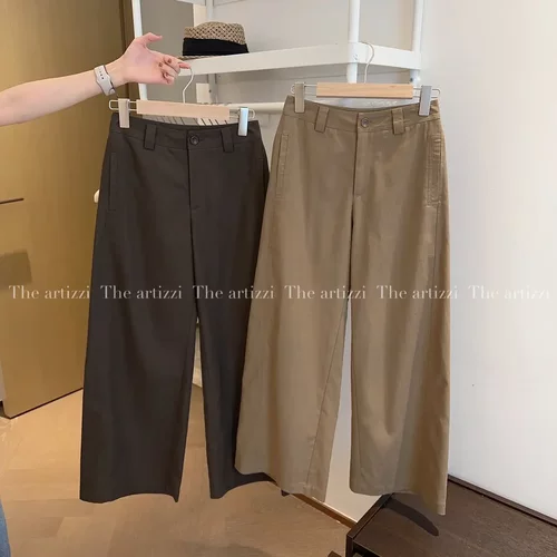 LXZ《博莱德尔》秋季直筒百搭长裤