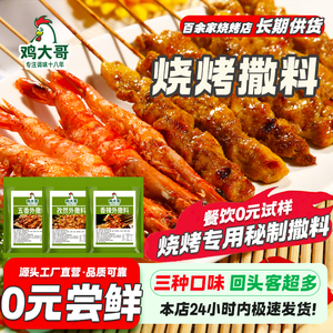 烧烤调料撒料家用孜然粉蘸料烧烤料商用调味料粉烤羊肉串料大包装