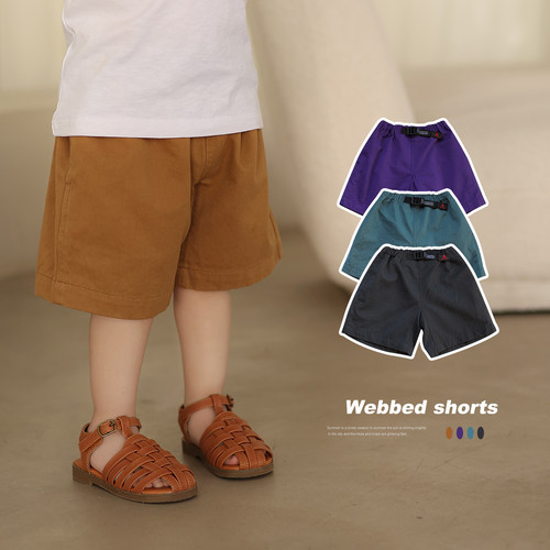 允儿妈夏日幼儿园百搭短裤