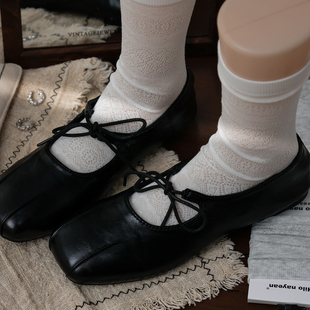 显瘦搭配小皮鞋 堆堆袜2026新款 日系薄款 袜子女韩版 ins韩系 好看