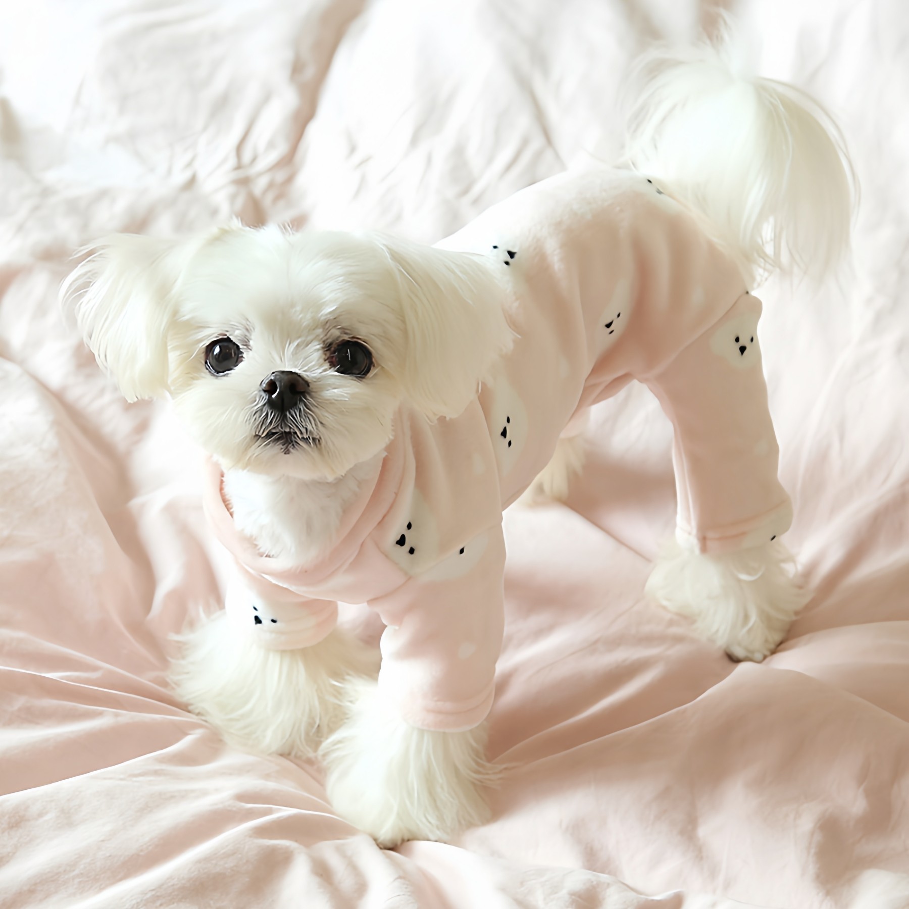 2025新款狗狗包肚衣宠物猫咪波点可爱睡衣护肚衣加绒衣服家居服,宠物/宠物食品及用品,狗宠物服装/雨衣,淘宝优惠券,粉丝福利购,淘宝优惠卷