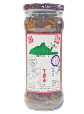 台湾原装山兰丁香鱼400g