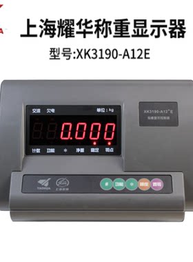 上海耀华显示器大小表头电子台秤
