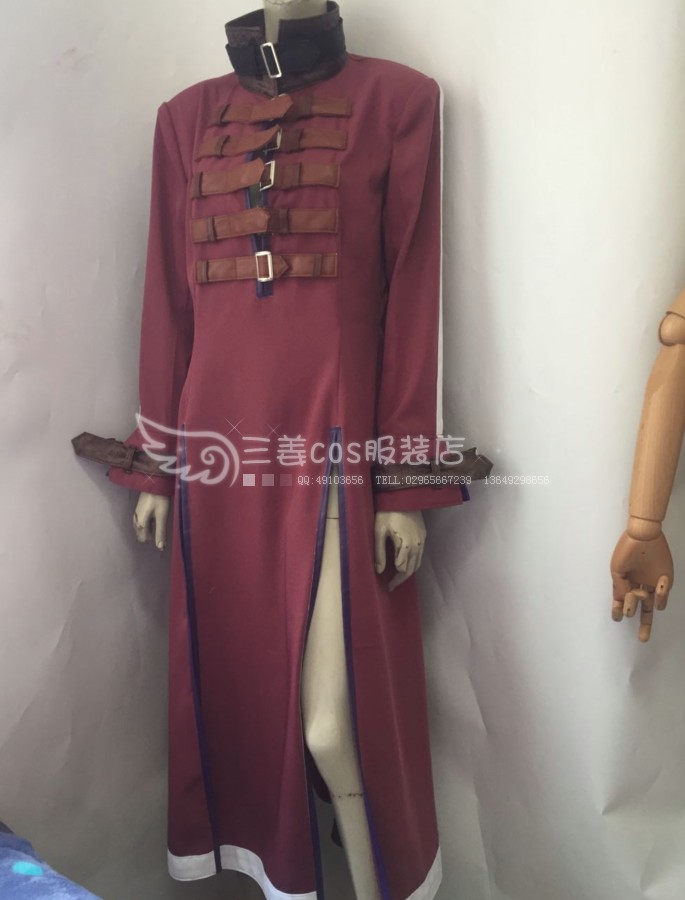 三姜cos服装专业定制 地下城与勇士 dnf弹药师Cosplay服装外套