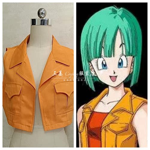 三姜cosplay布尔玛七龙珠