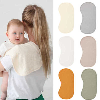 欧美婴儿纯棉纱布拍嗝口水巾