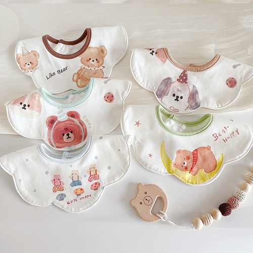 韩国漫画系列防水口水巾