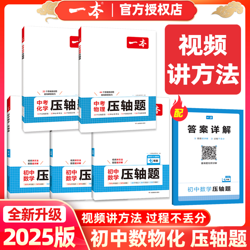 2024版一本初中数学压轴题