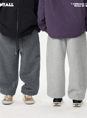 ZAIXIONGJIA◆两色冬新加绒加绒休闲运动裤儿童长裤松紧腰束脚