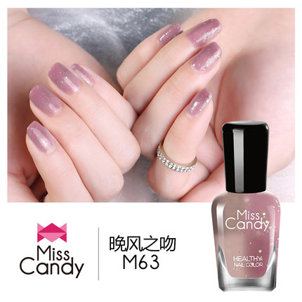 Miss Candy健康指彩可剥无毒变色指甲油持久渐变色光变温变 第3季