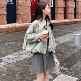 2C270-951-P135-K188花苞款风衣外套，女装短外套，2C270