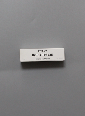 新香Byredo柏芮朵Bios  obscur  暗影乌木 香精香水试香小样2ml