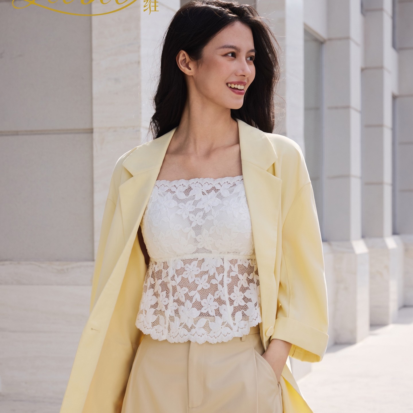 丽维26新款法式蕾丝抹胸吊带背心女内搭外穿美背文胸一体打底薄款