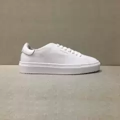 【Shoe Enthusiast】Arigato White Sneakers Handmade Couple Genuine Leather Top Layer Cowhide Lining Thick-Soled Sneakers