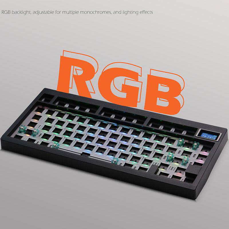 GMK81三模机械键盘套件热插拔