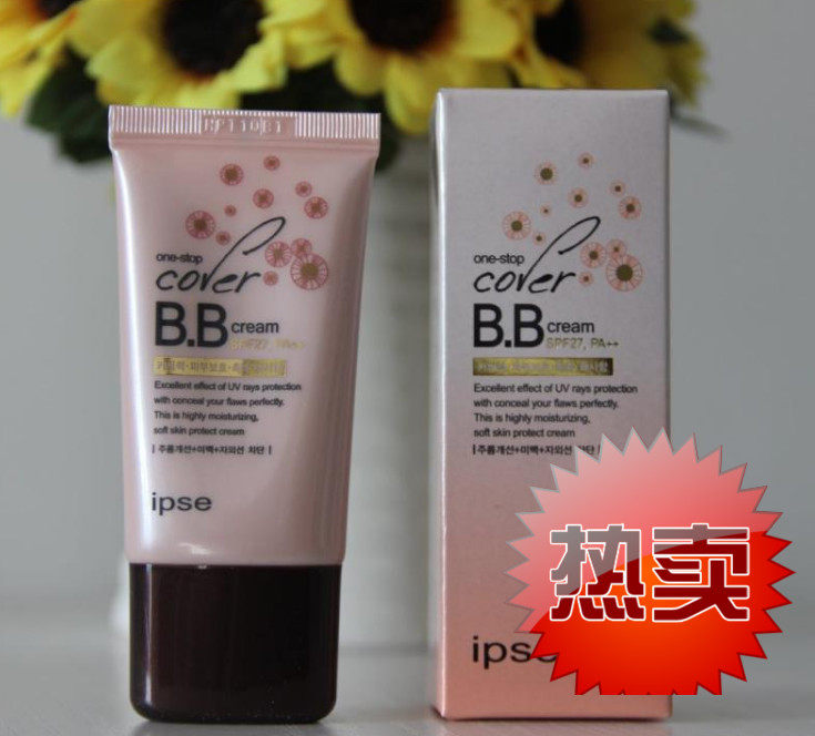 韩国原装 进口正品 ipse依普斯 迷恋bb霜 裸装遮瑕