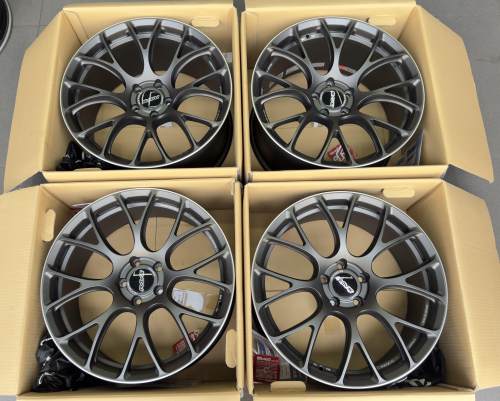 RAYS G16锻造轮毂MK色19寸8.5J ET38 5X112改装轮毂正 奥迪大众装