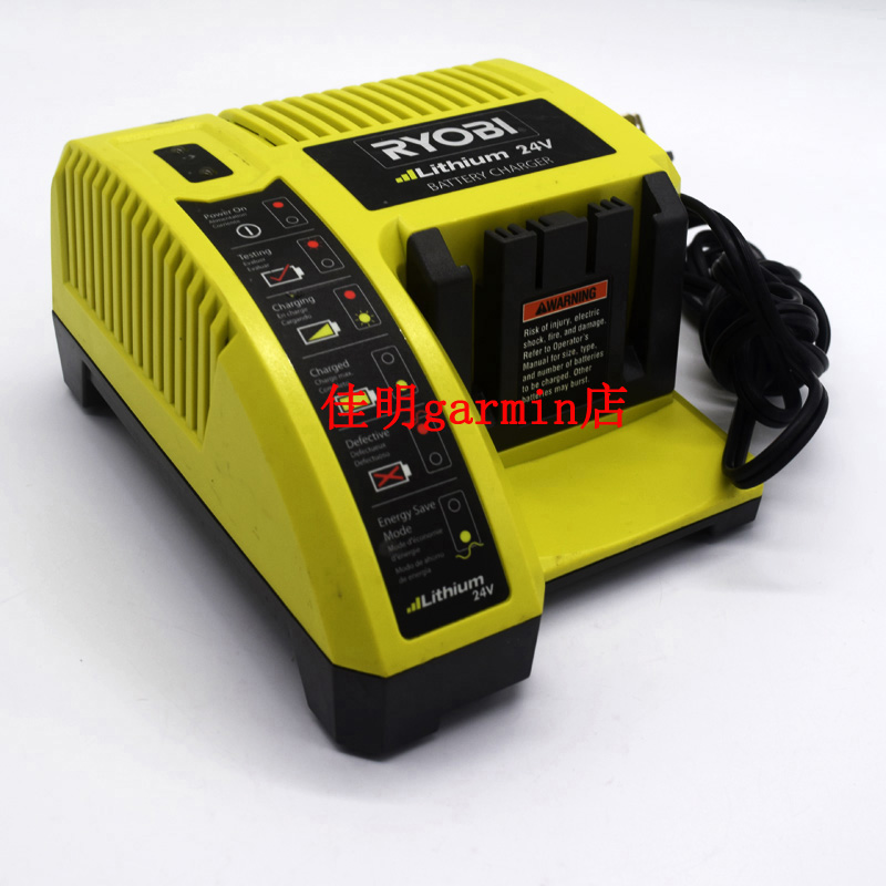 RYOBI良明里奇电源适配器OP140锂离子电池充电器046396001016 24V
