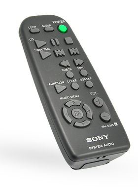 原装Sony/索尼RM-SD25遥控器适用于MHCD2, MHCG33, RMSC100P黑色