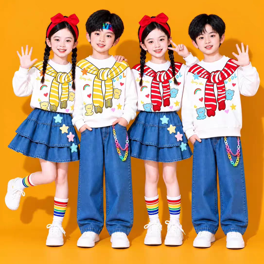 小学生运动会开幕式啦啦队演出服