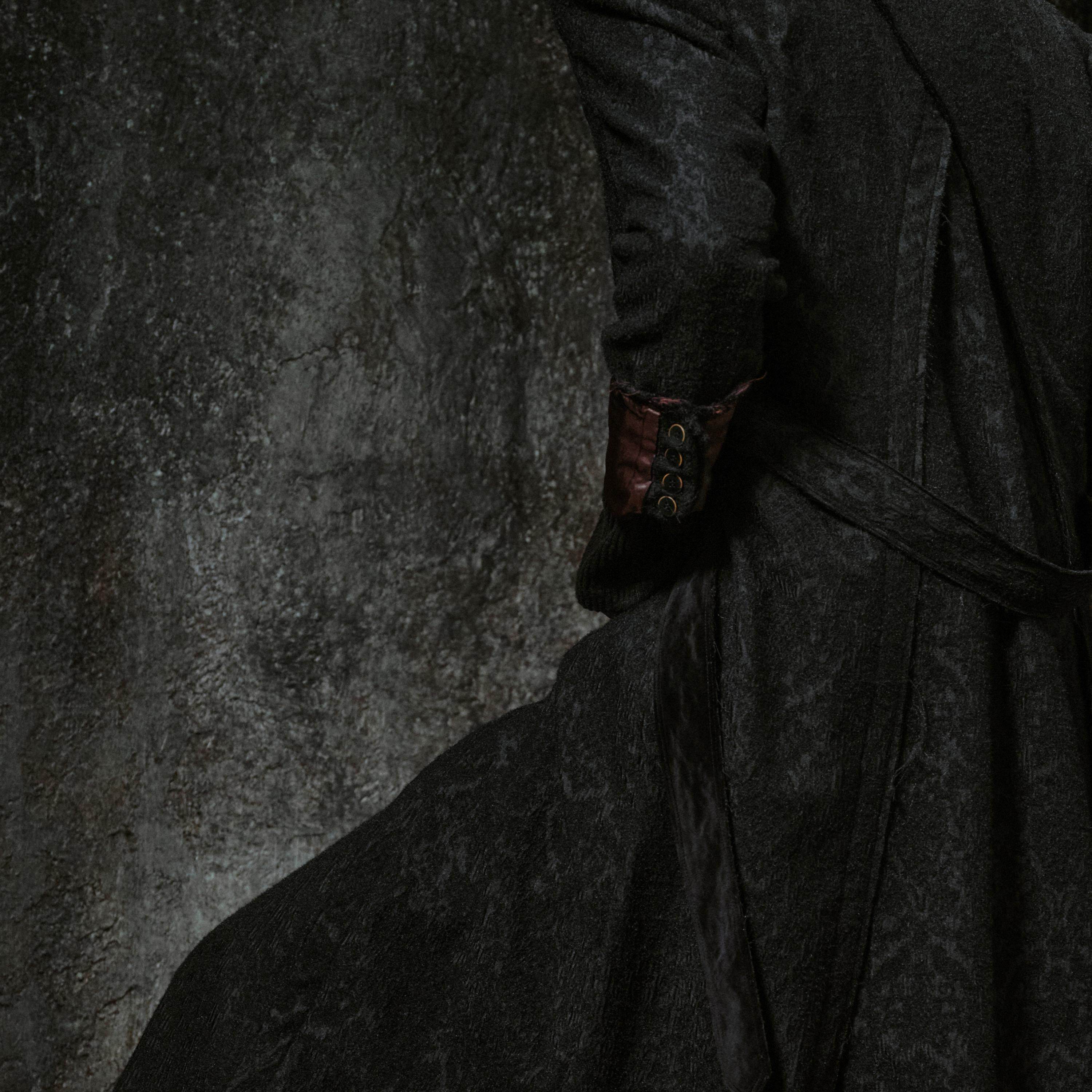 凌鸦ILNya-暗花交错大衣