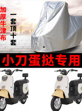 适用于小刀蛋挞电动车防晒车衣TDT23321Z防风防雨防尘遮阳遮雨罩