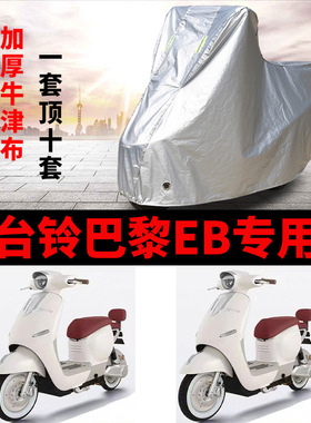 适用于台铃巴黎EB电动车防晒车衣TL1200DT-71T防尘防风车套遮雨罩