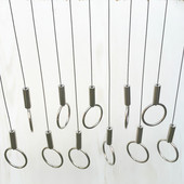 展示架挂钩珠链吊挂橱窗挂衣服 修道具吊架服装 链条吊环 店装 服装