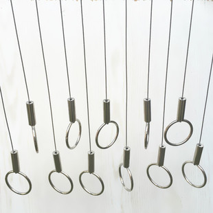 展示架挂钩珠链吊挂橱窗挂衣服 修道具吊架服装 链条吊环 店装 服装