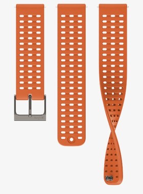 SUUNTO颂拓22MM规格快拆硅胶表带RACE户外运动9PEAK透气VERTICAL