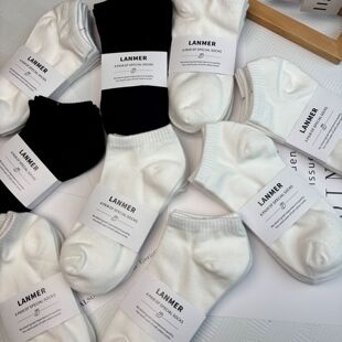 【送免费试穿】男春秋季中筒袜子10A抑菌吸湿排汗运动短袜女船袜