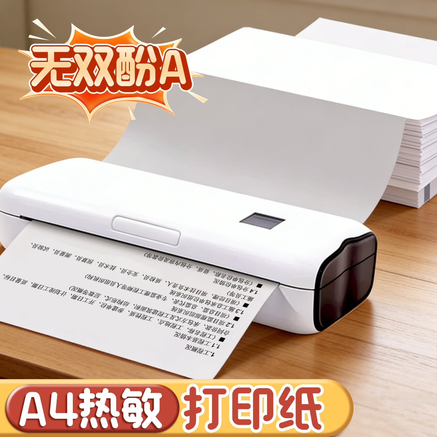 【A4热敏打印纸】热敏打印机用