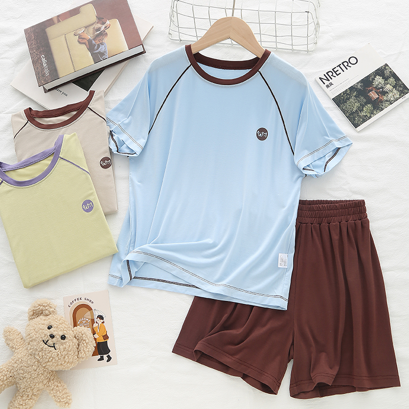 儿童短袖套装透气运动套装