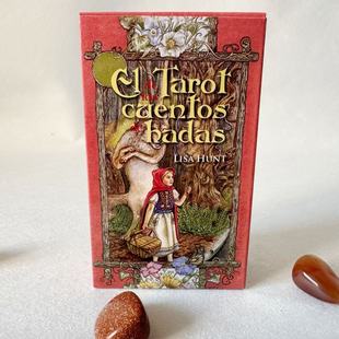 童话传说塔罗牌西班牙语泛韦特塔luo牌小尺寸tarot