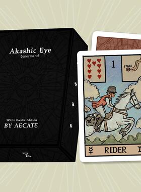 正版a卡西雷诺曼利诺漫Akashic Eye Lenormand雷子