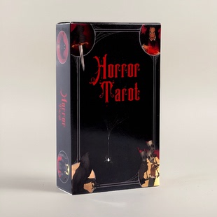 Horror  taro恐怖塔luo牌taro桌游卡罗牌暗黑风罗牌塔ta罗塔洛牌